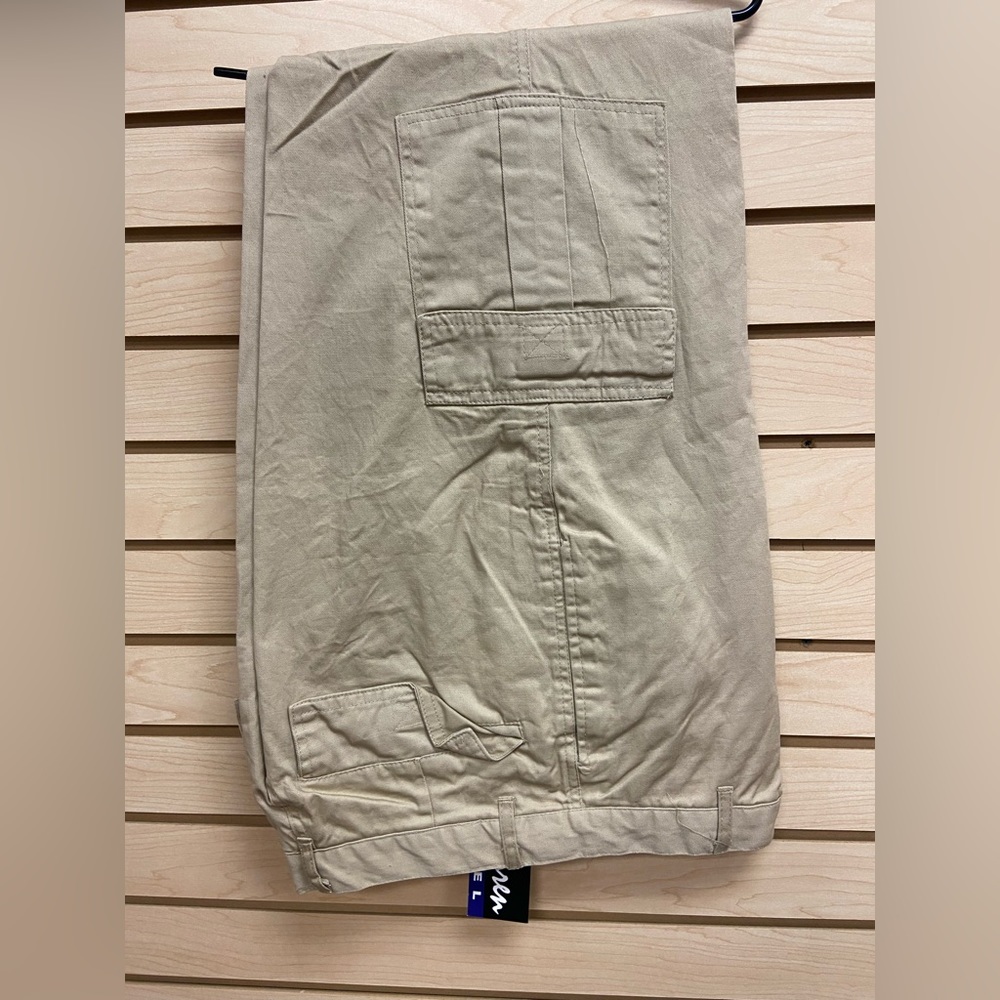 NWT JON LAUREN MEN COTTON CARGO PANTS SIZE 34 INSEAM 32